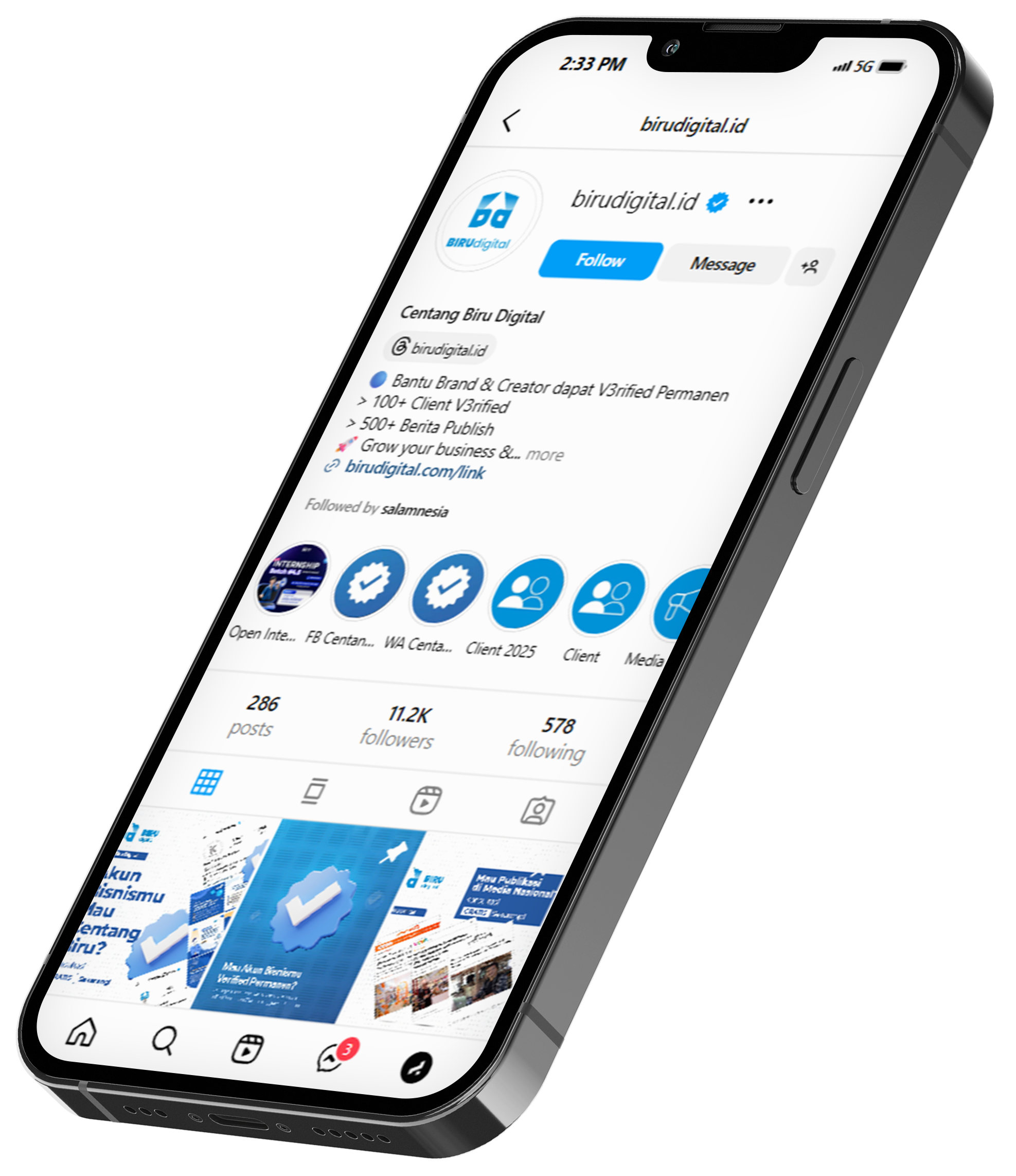 App mockup